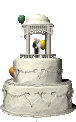 gif amour gateau